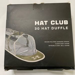 Hat Club 3 Cap Duffle Bag Storage 